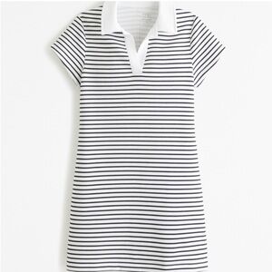 Abercrombie & Fitch Black and White Striped Mini Dress
